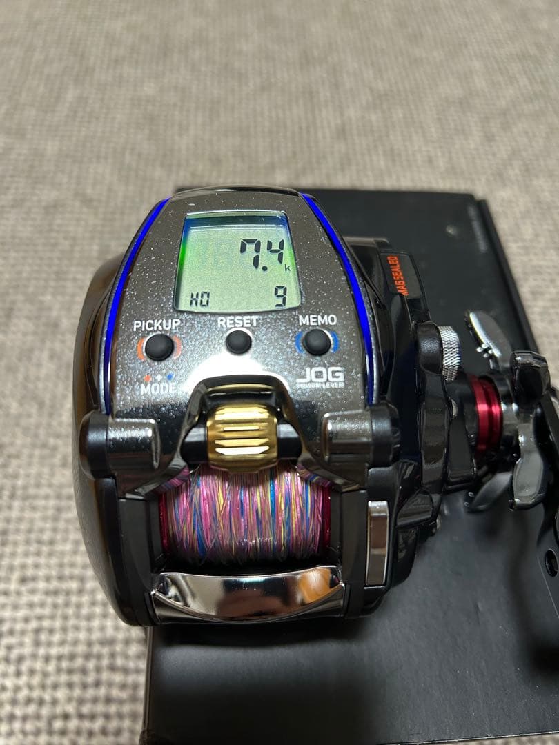 aym. 　18DAIWAシーボーグ300J 2回使用 7.4km 9h