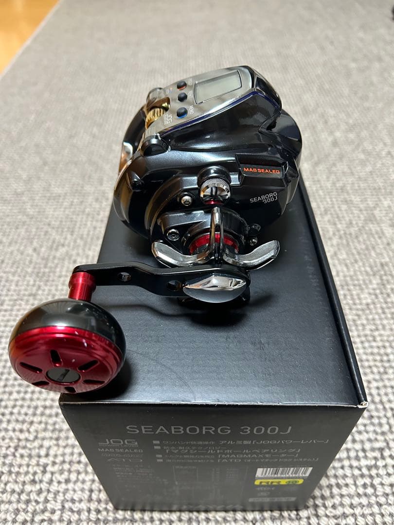 aym. 　18DAIWAシーボーグ300J 2回使用 7.4km 9h