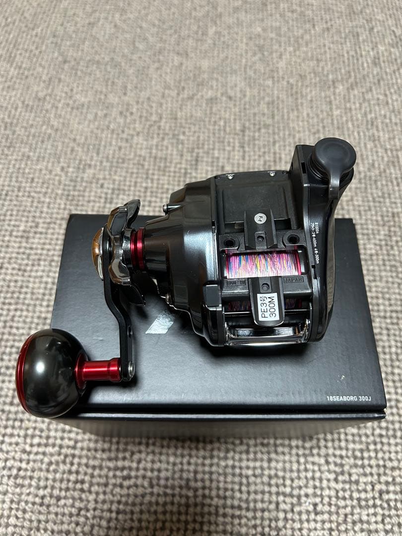 aym. 　18DAIWAシーボーグ300J 2回使用 7.4km 9h