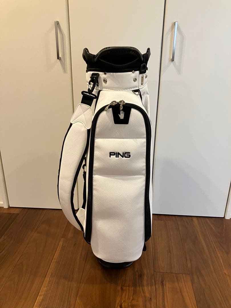 PING ピン CB-P212 ONE POCKET キャディバッグ ホワイト