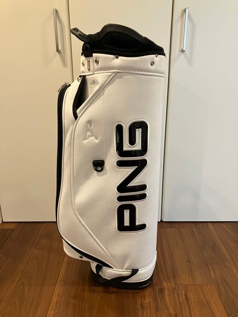 PING ピン CB-P212 ONE POCKET キャディバッグ ホワイト