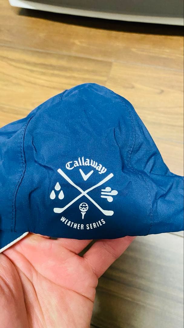 Callaway Weather Series ネイビー レインキャップ