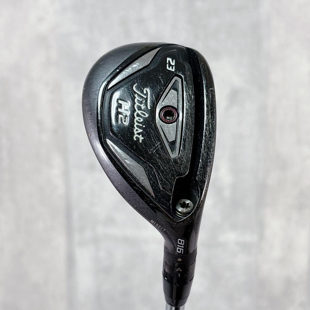 T401 タイトリスト H2 816 ハイブリッド 23 S200 ゴルフクラブ