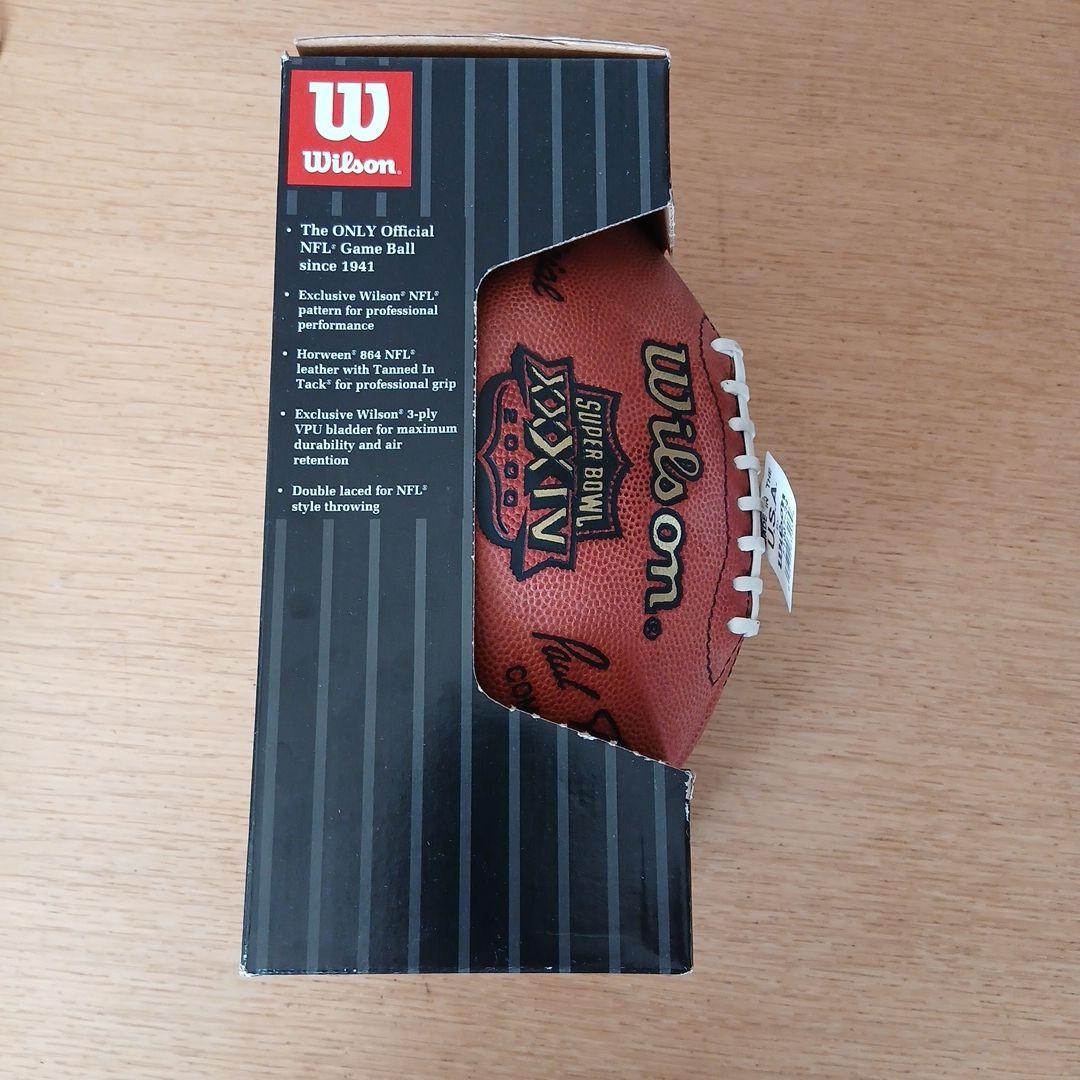 Wilson NFL Game Ball スーパーボウル版