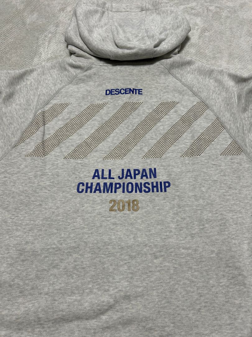 【希少品】国体 DESCENTE デサント パーカー 2018国体パーカー