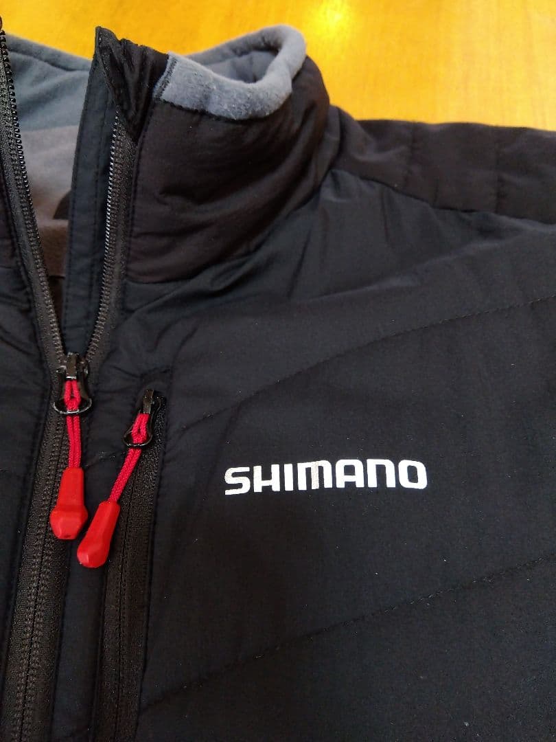 シマノ 防寒着 防寒中着 フィッシングウエアー 2XL ブラック