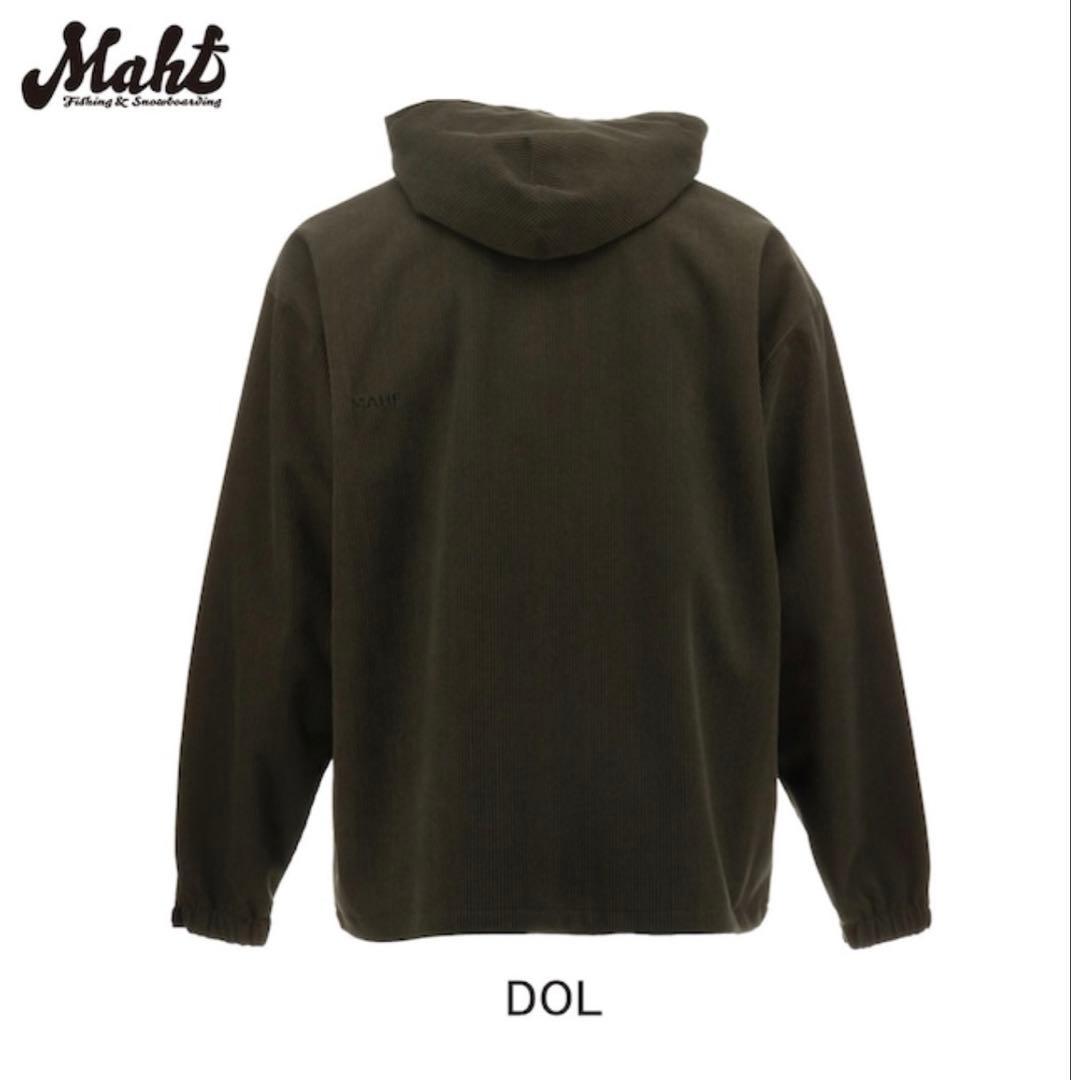 mahf コーデュロイ ハーフジッププルオーバージャケット XL