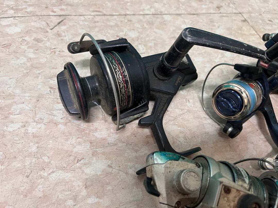 19個ジャンクリール　SHIMANO DAIWA などまとめ売り