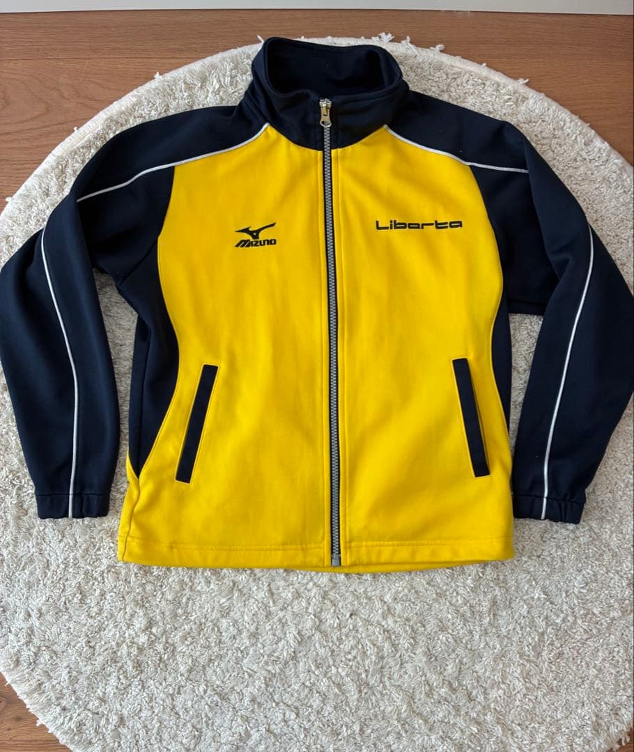 Mizuno Liberta ジャージ イエロー/ネイビー