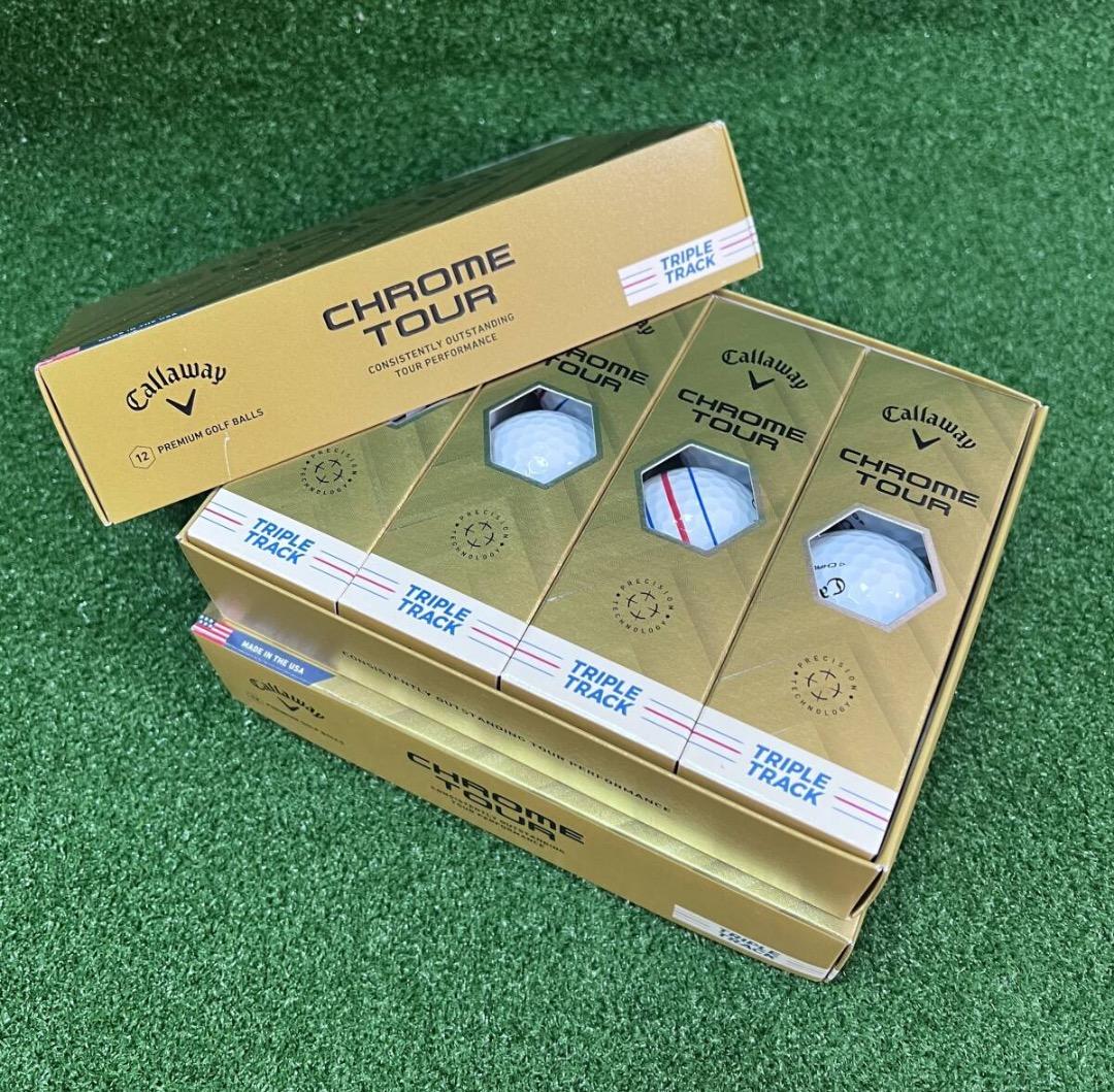 CALLAWAY　CHROMETOUR トリプル・トラックボール【２ダース】新品