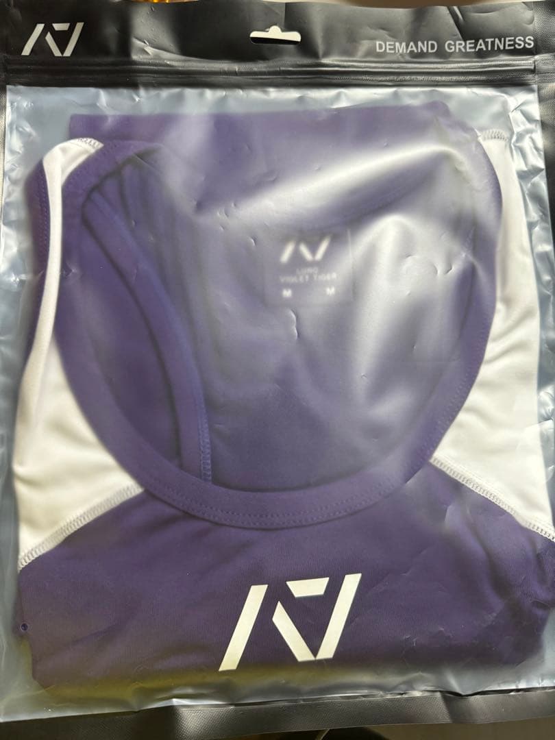 A7 シングレット purple Mサイズ