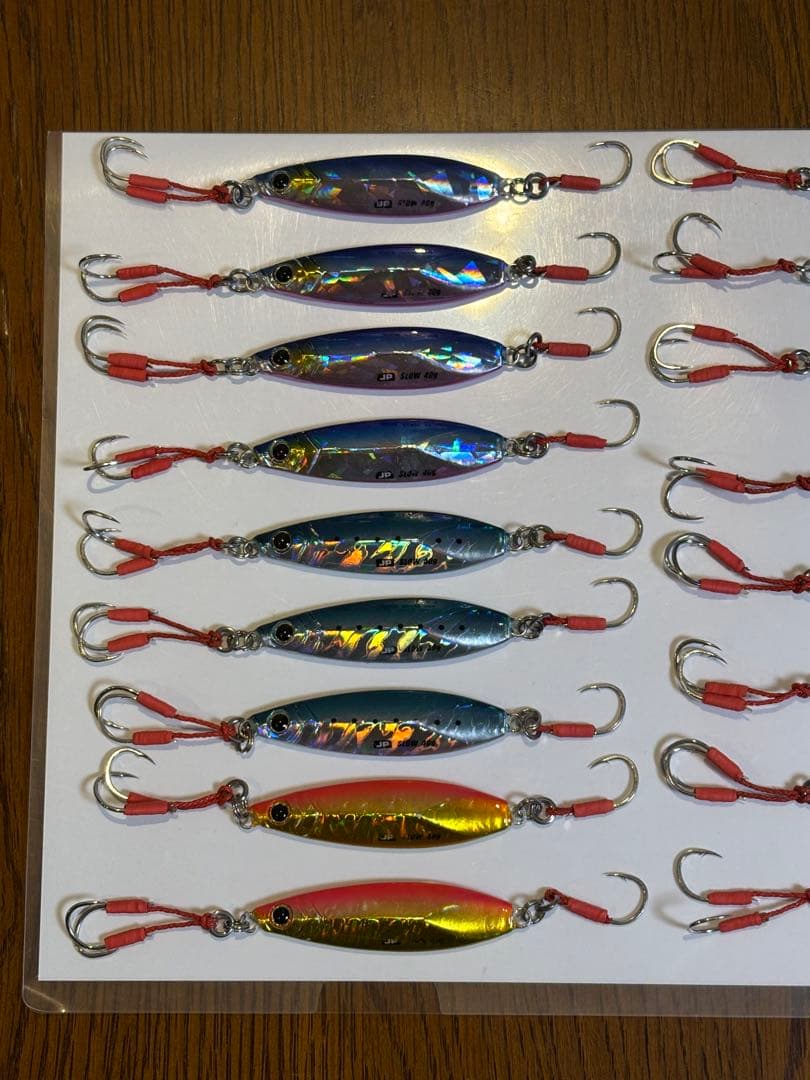 メジャークラフト　ジグパラ40g 17本　新品未使用　ウレタン塗装済