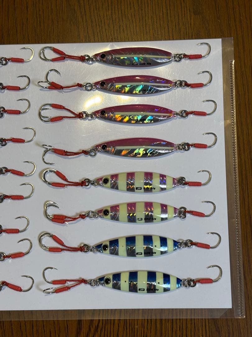メジャークラフト　ジグパラ40g 17本　新品未使用　ウレタン塗装済