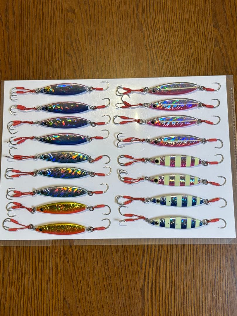 メジャークラフト　ジグパラ40g 17本　新品未使用　ウレタン塗装済