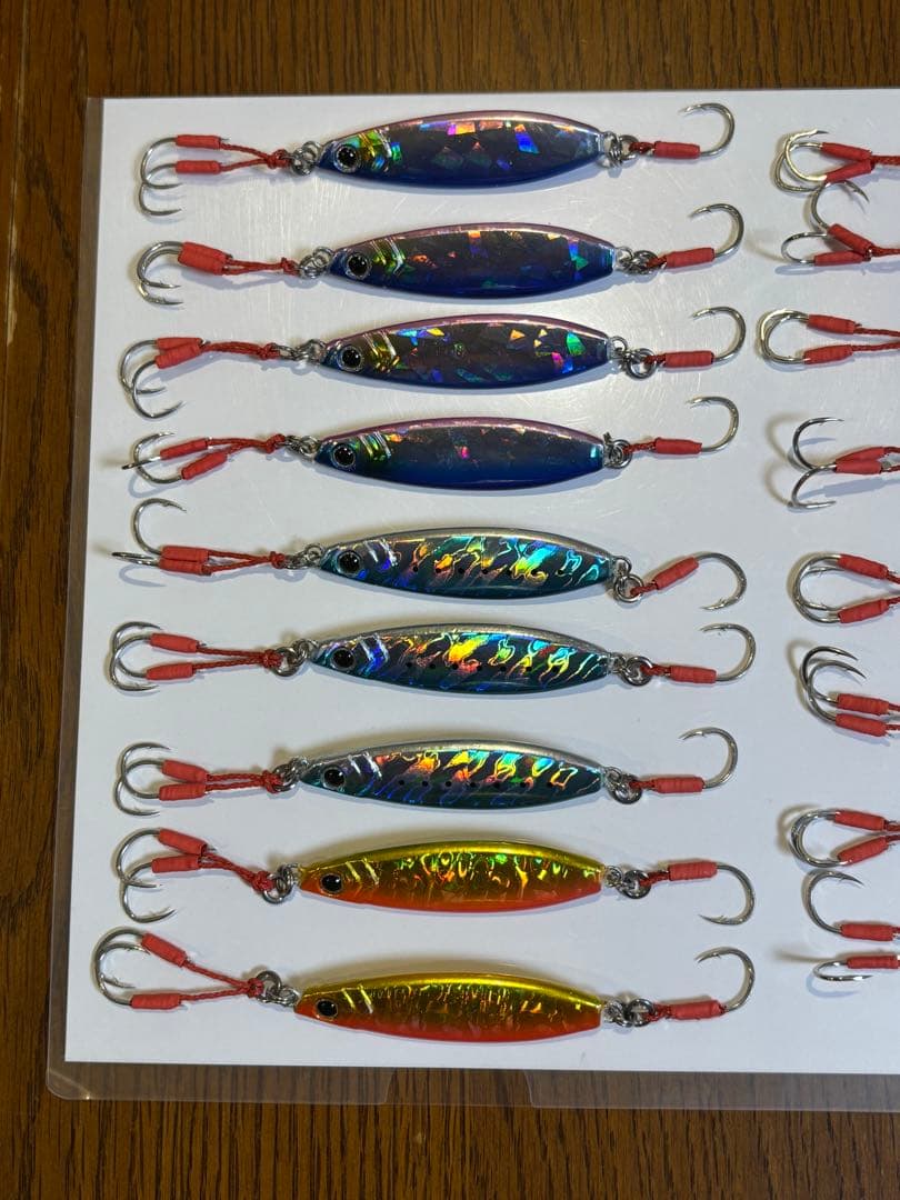 メジャークラフト　ジグパラ40g 17本　新品未使用　ウレタン塗装済