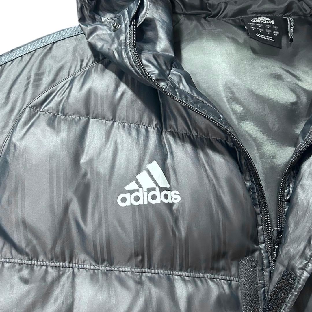 adidas アディダス ベンチコート ダウンコート ロング ブラック