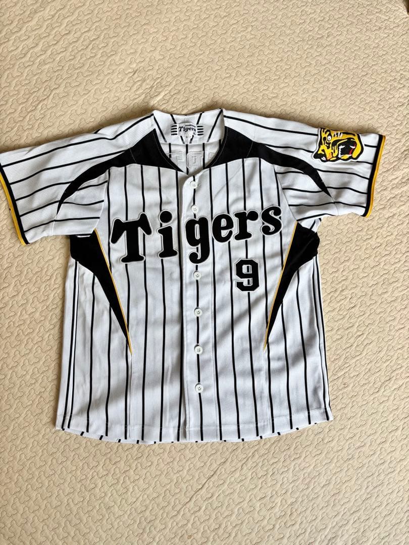 Tigers ミズノ刺繍ユニフォーム 背番号9マートンSサイズ　レディースキッズ