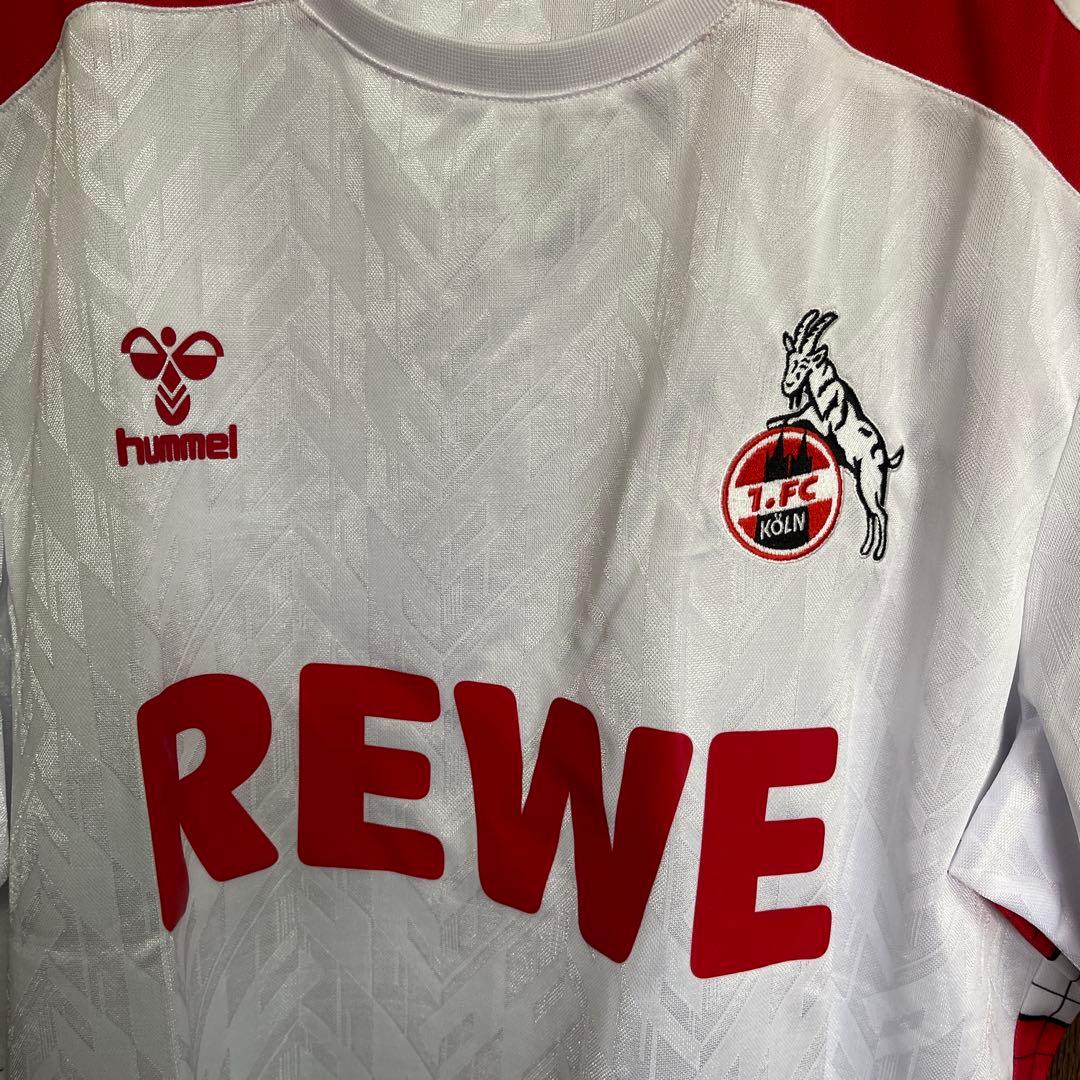 新品タグ付き　1.FC Köln ホームユニフォームhummel Oサイズ