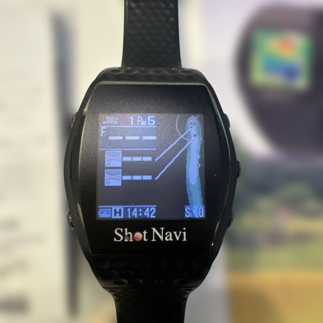 ShotNavi INFINITY 腕時計 ゴルフウォッチ ゴルフナビ GPS