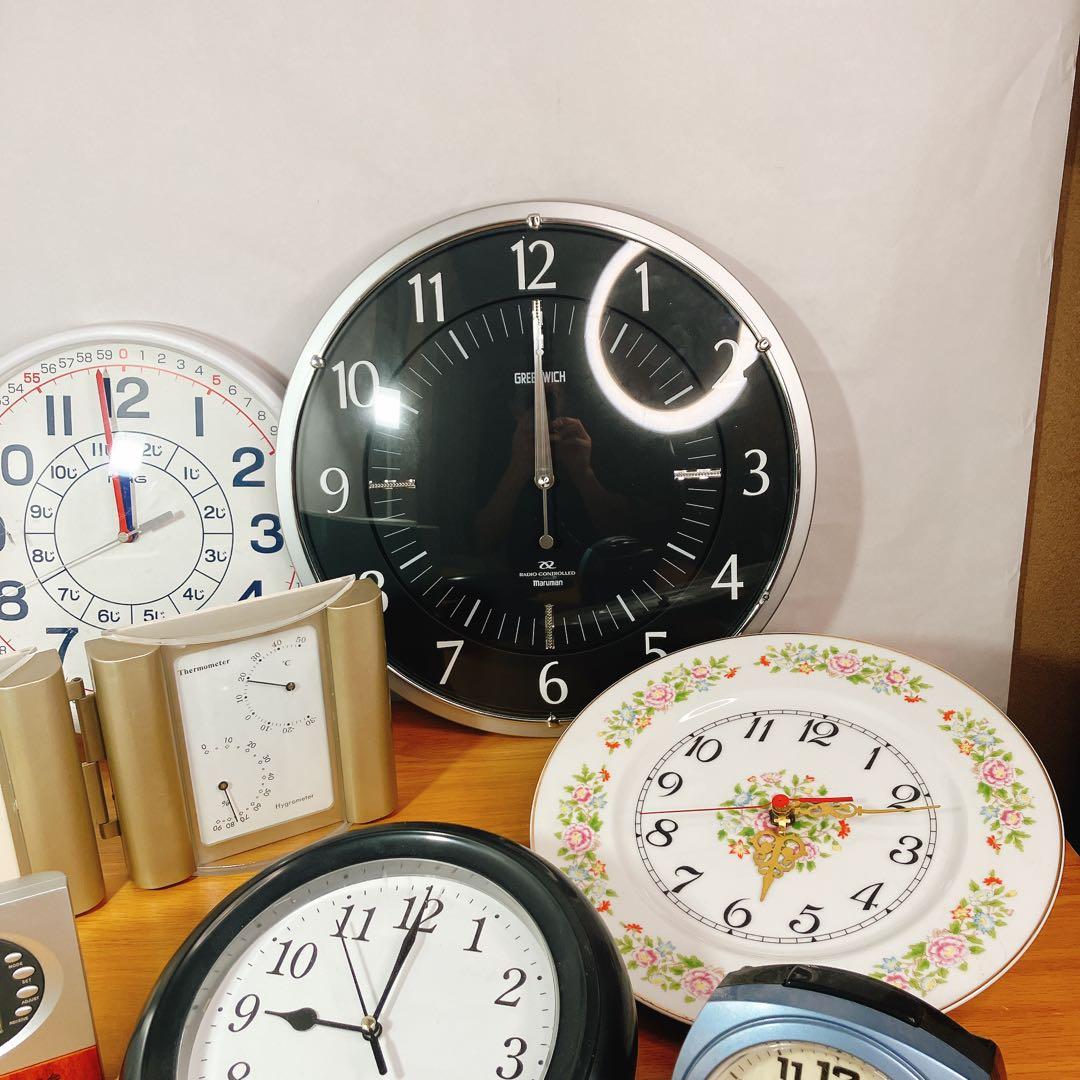 時計 まとめ売り7点 ジャンク レトロ 電波時計 CITIZEN含む