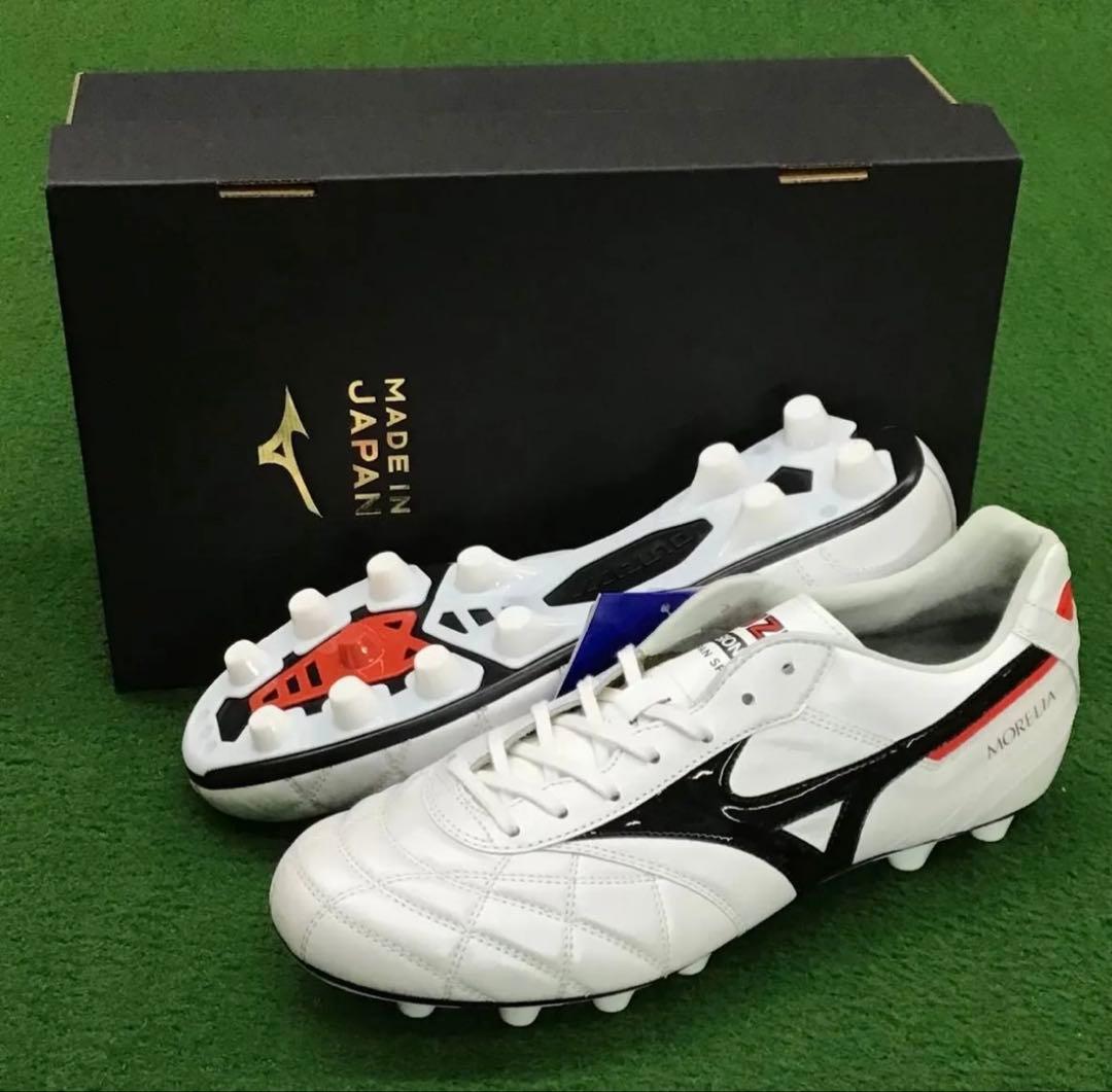 新品未使用 ミズノ モレリア2 ジャパンクロスステッチ　25.5
