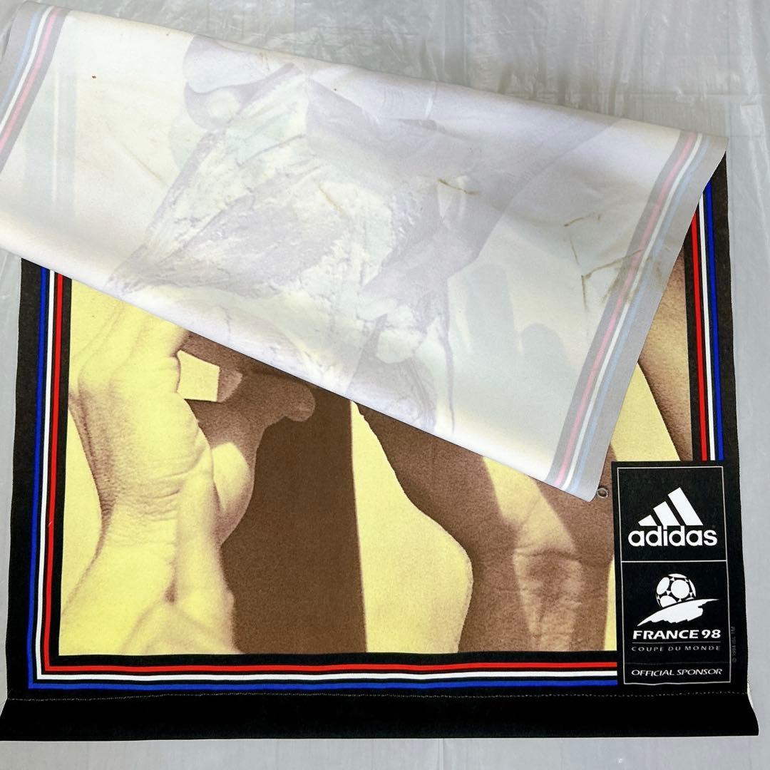 【激レア】adidas 98年フランスW杯 タペストリー 非売品 大判 サッカー