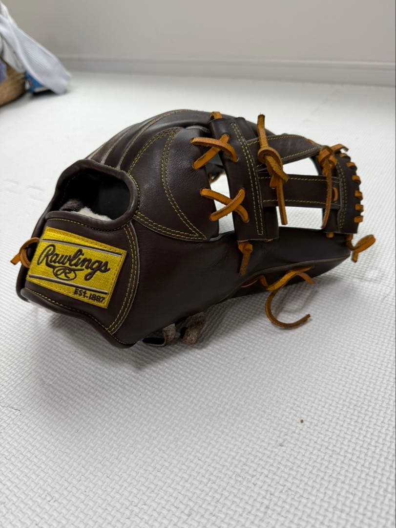 【浅村モデル】Rawlings 軟式グローブ ブラウン