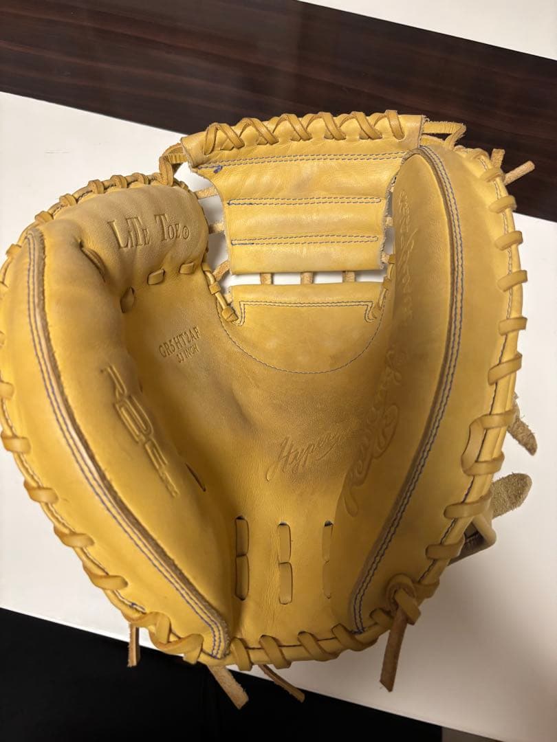 キャッチャーミット 軟式 大人 左投げ ローリングス Rawlings