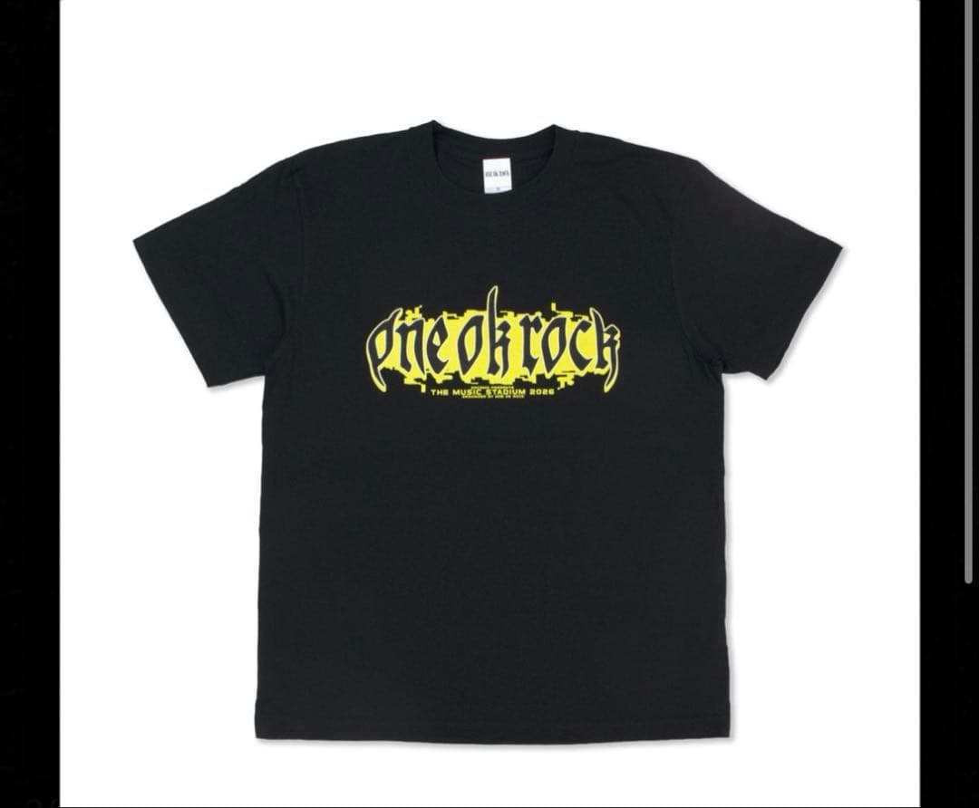 【未開封、即発送】ONE OK ROCK ライブTシャツ ブラックイエロー L