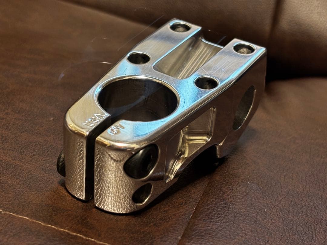 S&M 49 RACE XLT ステム ポリッシュ 美品 BMXに