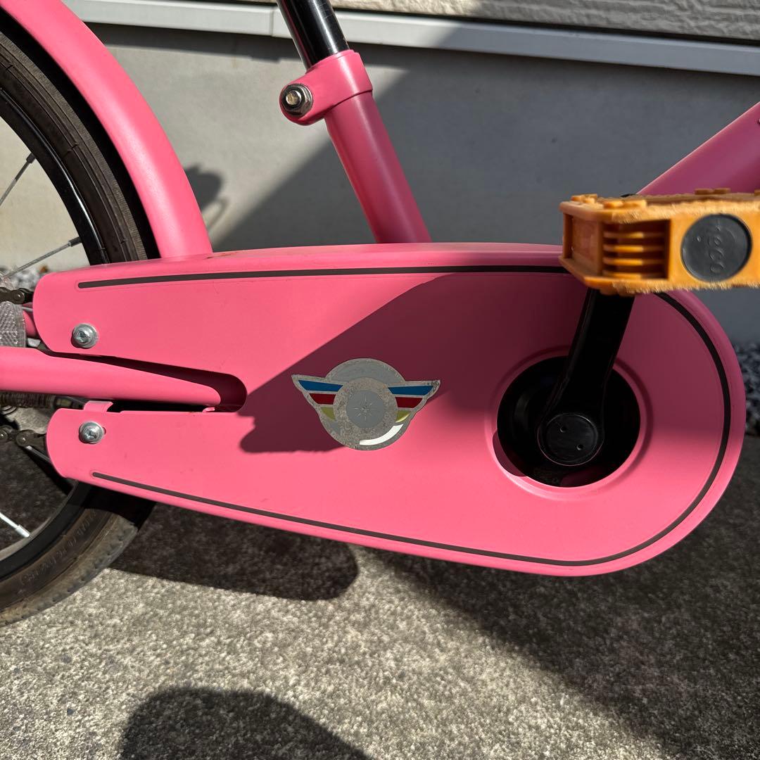 People 子ども用自転車18インチ ピンク　ヘルメット付き トイザらス