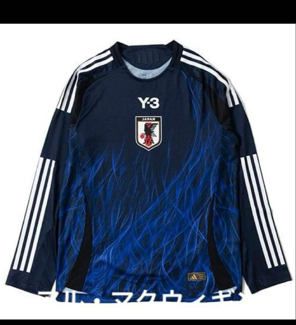 【正規品】Y-3 サッカー 日本代表 6XLユニフォーム オーセンティック長袖b