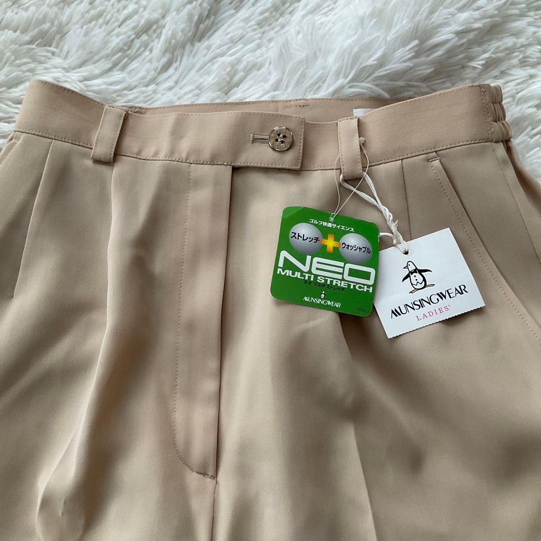 未使用☆Munsingwear マンシングウェア☆パンツ 裏地あり ゴルフ