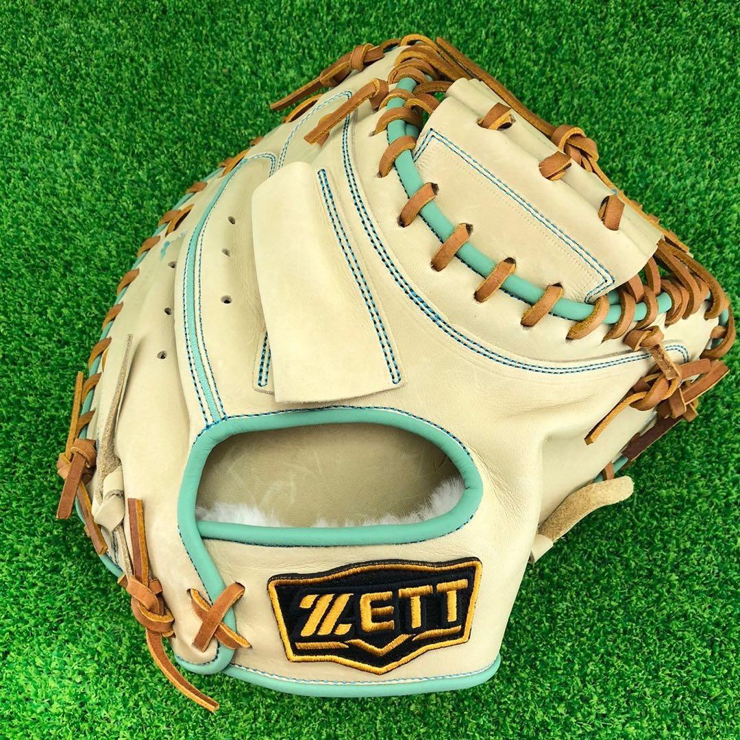ゼット ZETT 捕手用 キャッチャーミット 硬式 グローブ 右投げ 1075