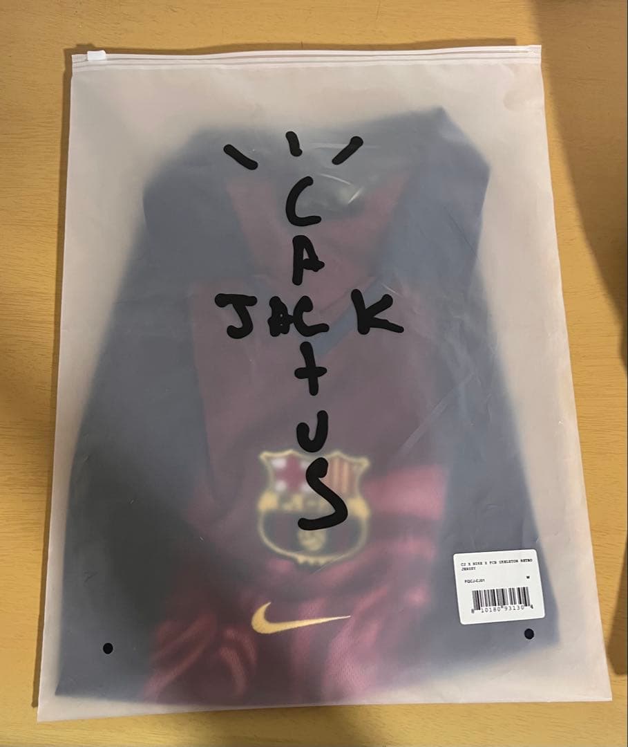ウェア Travis Scott FC Barcelona Cactus Jack M