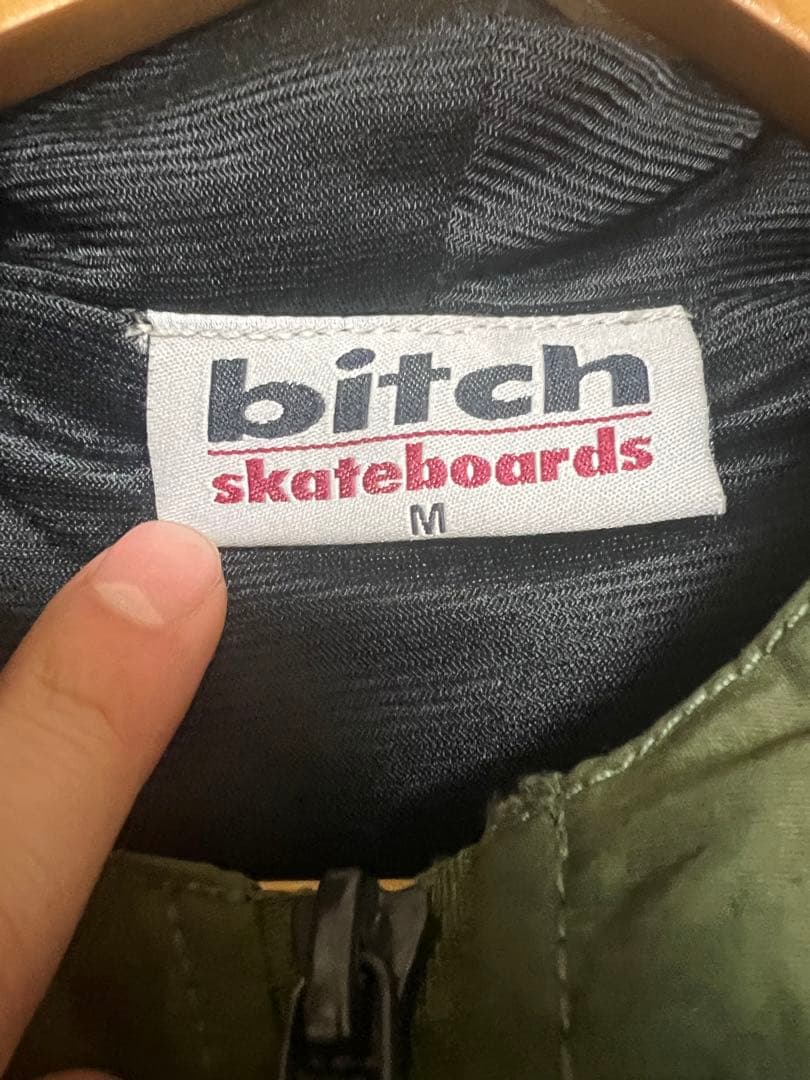 90s 00s bitch skateboards アノラックパーカージャケット