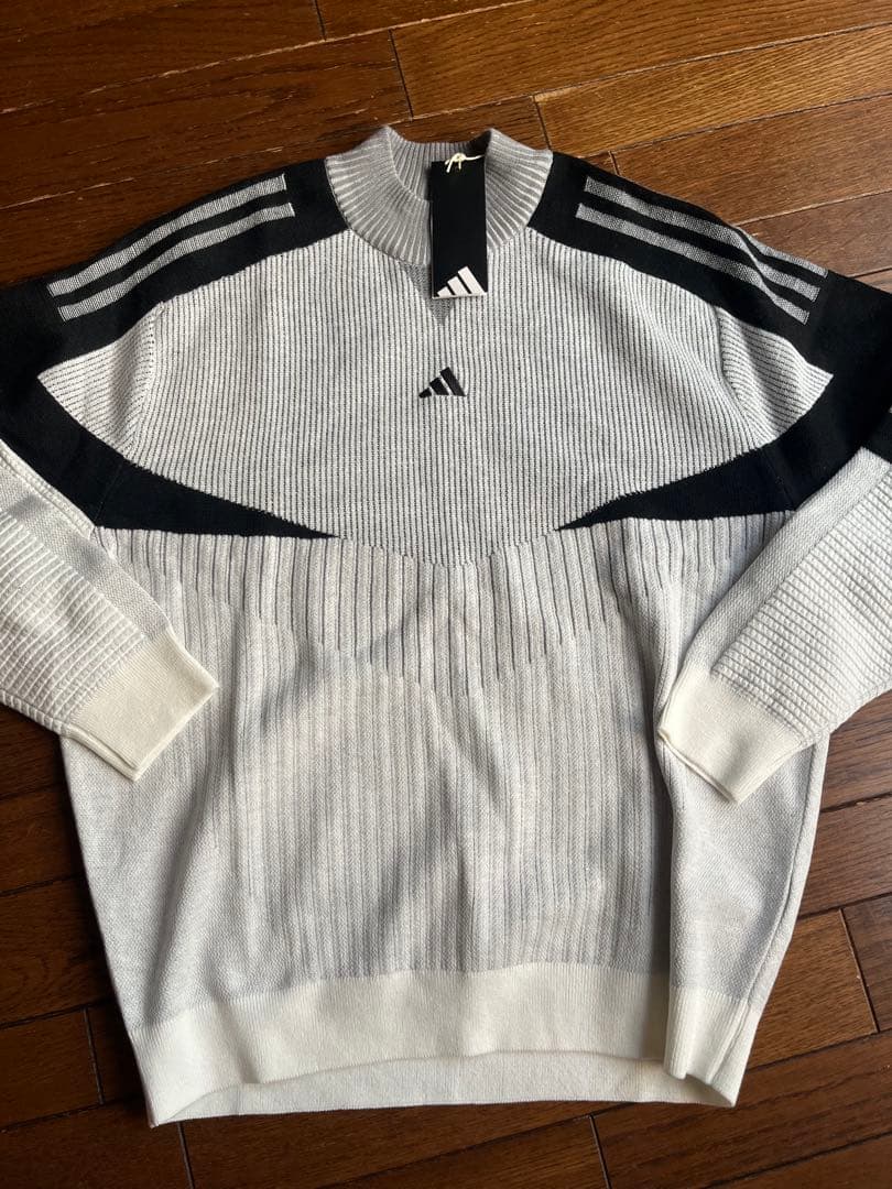 新品　アディダス　adidas ゴルフ　モックネック 長袖セーター XL