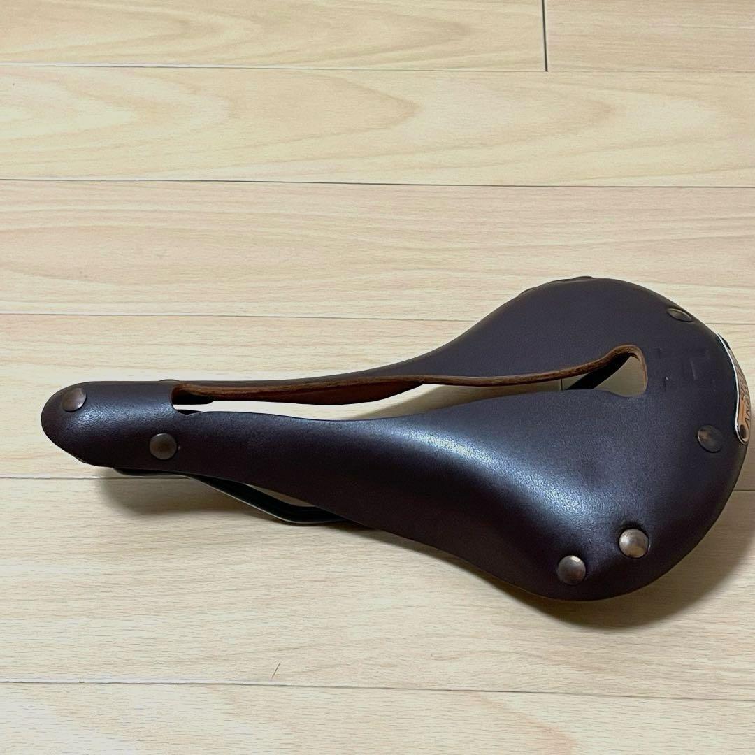 【未使用】セラアナトミカ H1レザーサドル　ブラウン