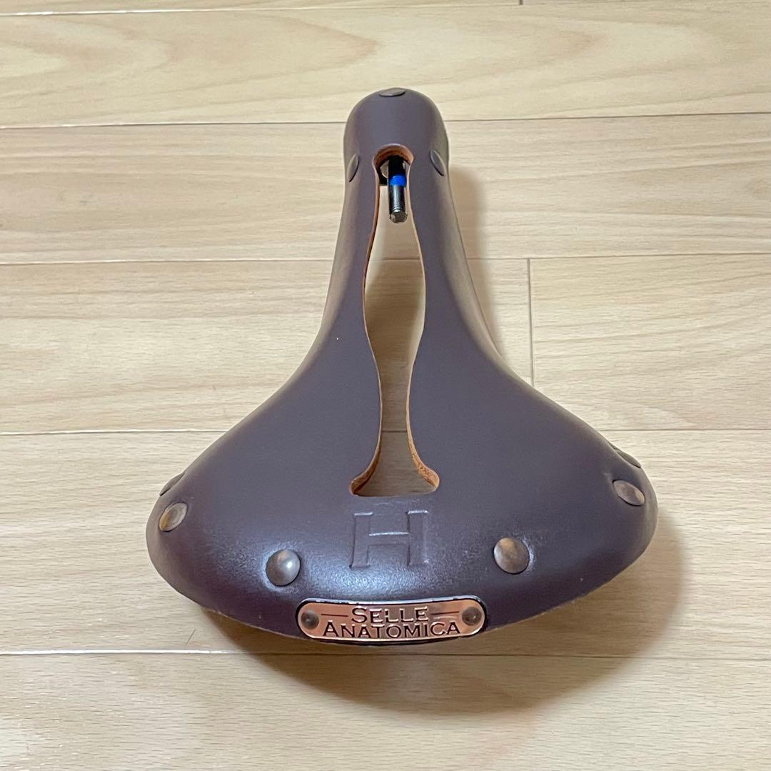 【未使用】セラアナトミカ H1レザーサドル　ブラウン