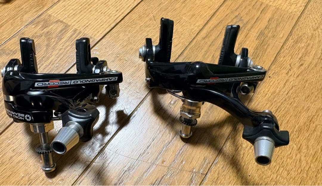 新品ブレーキシュー付き！Campagnolo レコード11速コンポーネントセット