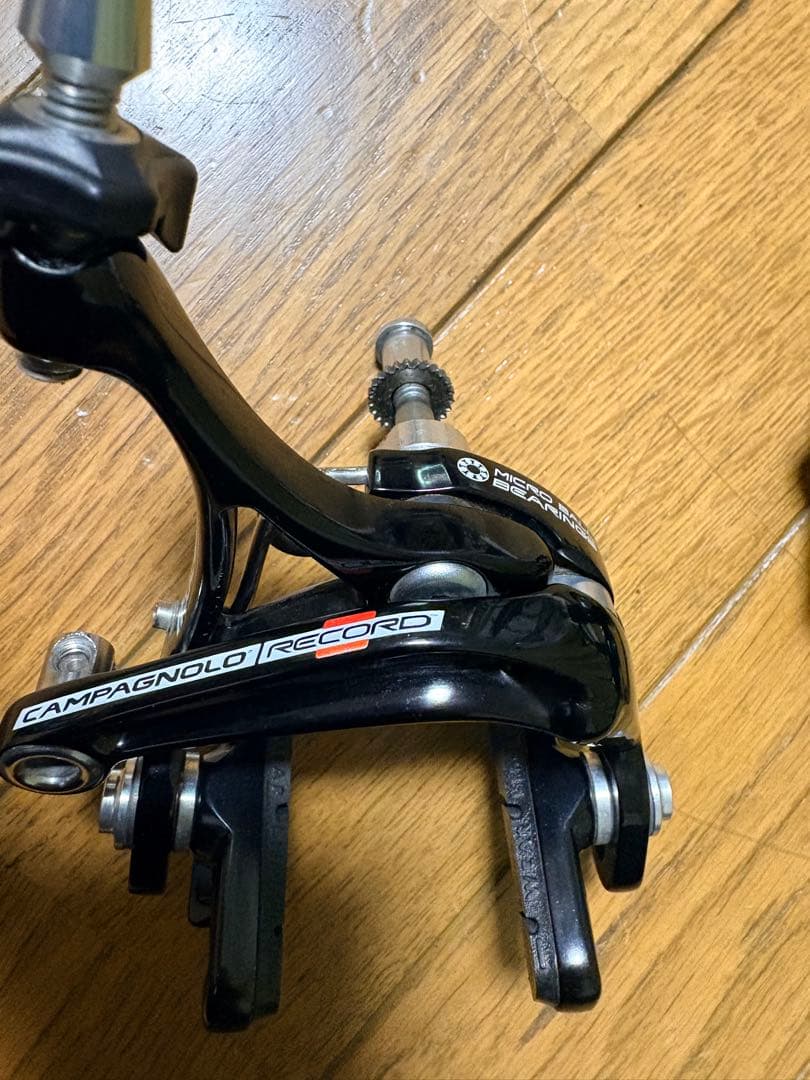 新品ブレーキシュー付き！Campagnolo レコード11速コンポーネントセット