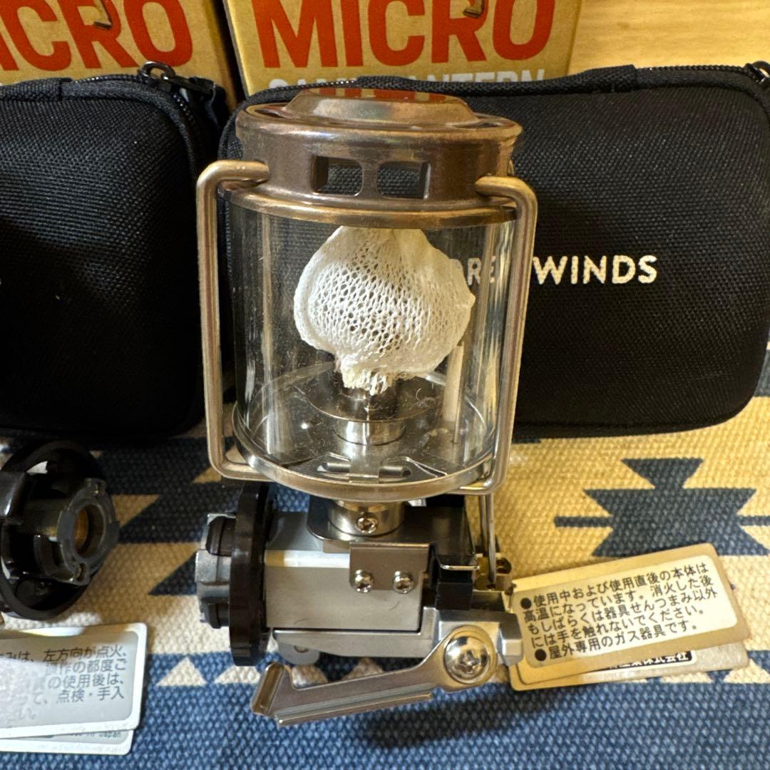 FORE WINDS MICRO CAMP STOVE & LANTERNセット