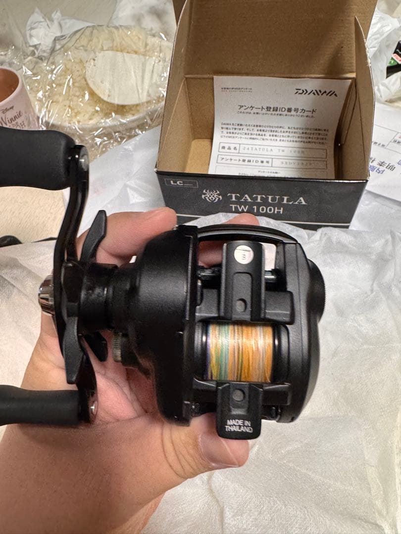 DAIWA TATULA TW 100H ベイトリール24