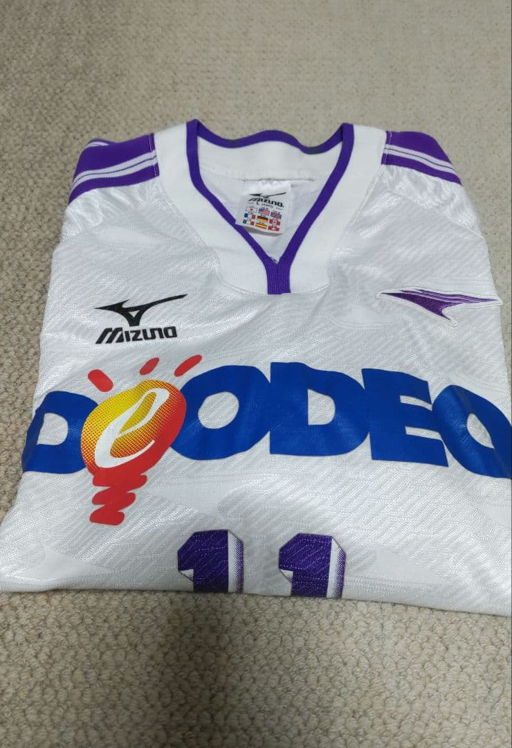 サンフレッチェ広島　ユニフォーム　2000-02 mizuno away