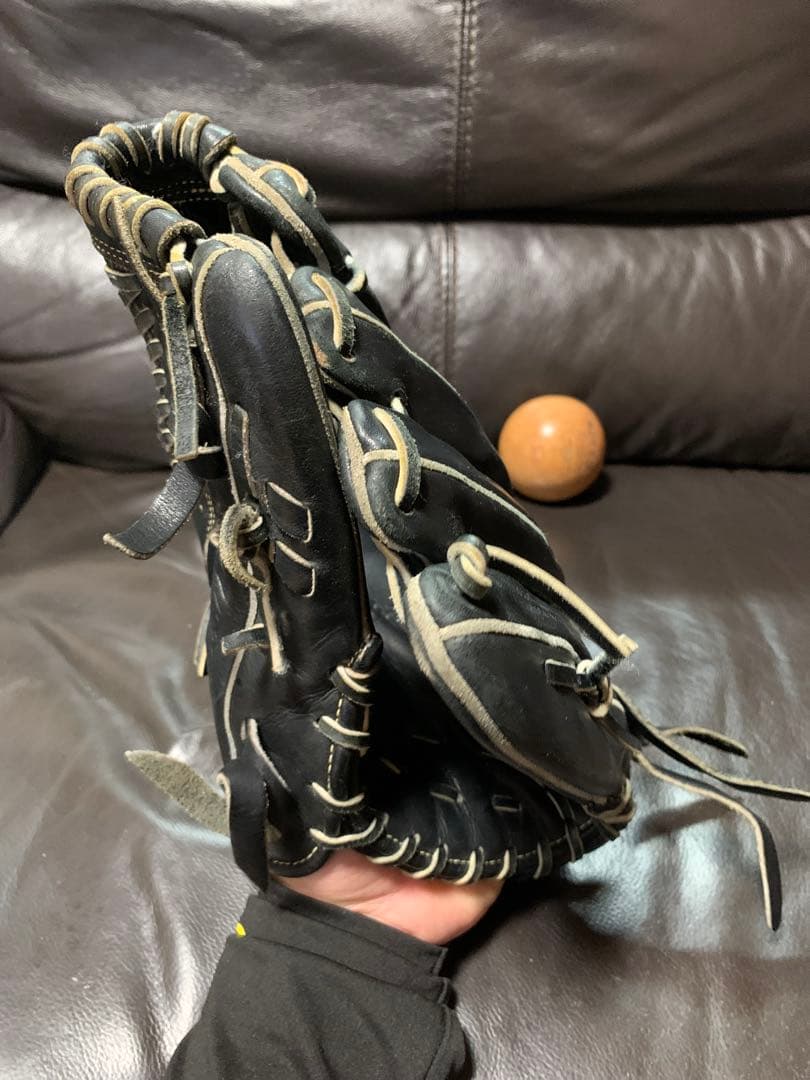 r*手様 Mizuno Global Elite 軟式グローブ 黒