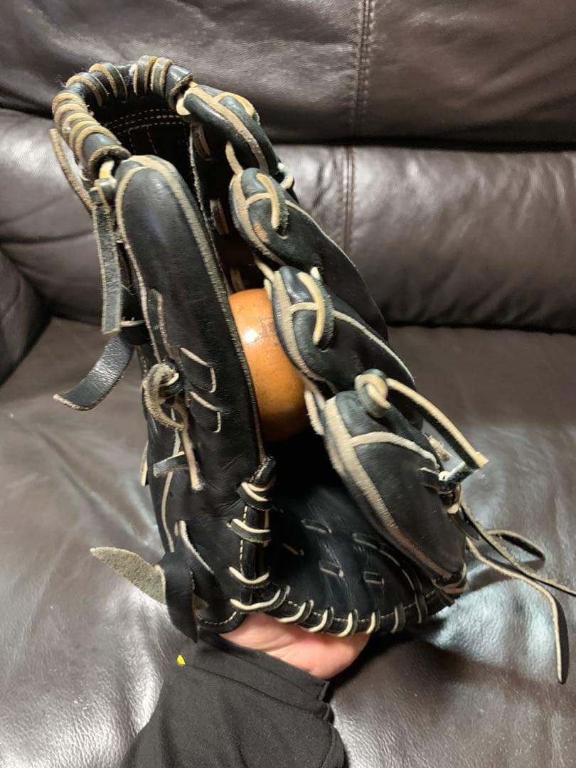 r*手様 Mizuno Global Elite 軟式グローブ 黒