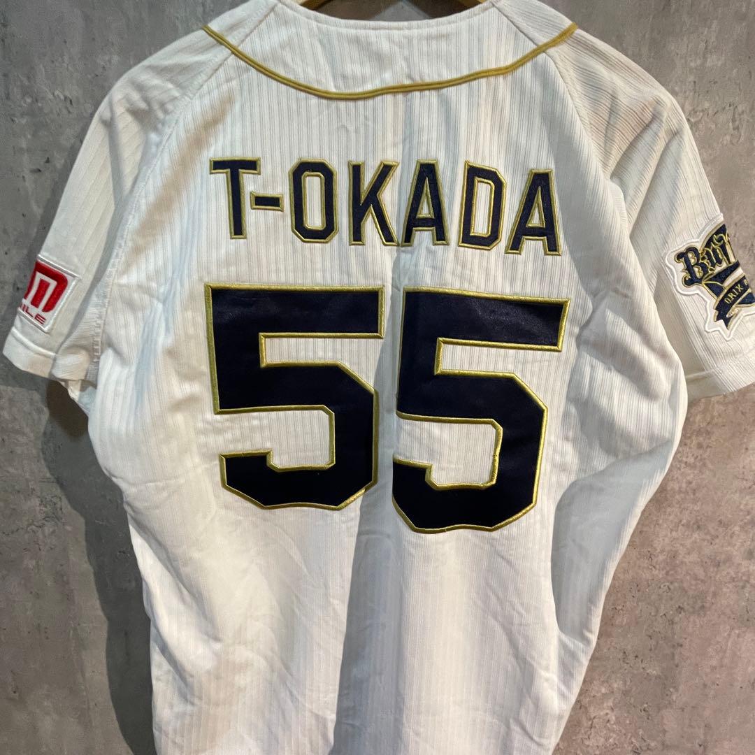 ORIX オリックス　バファローズ　T岡田　ハイクオリティユニフォーム L