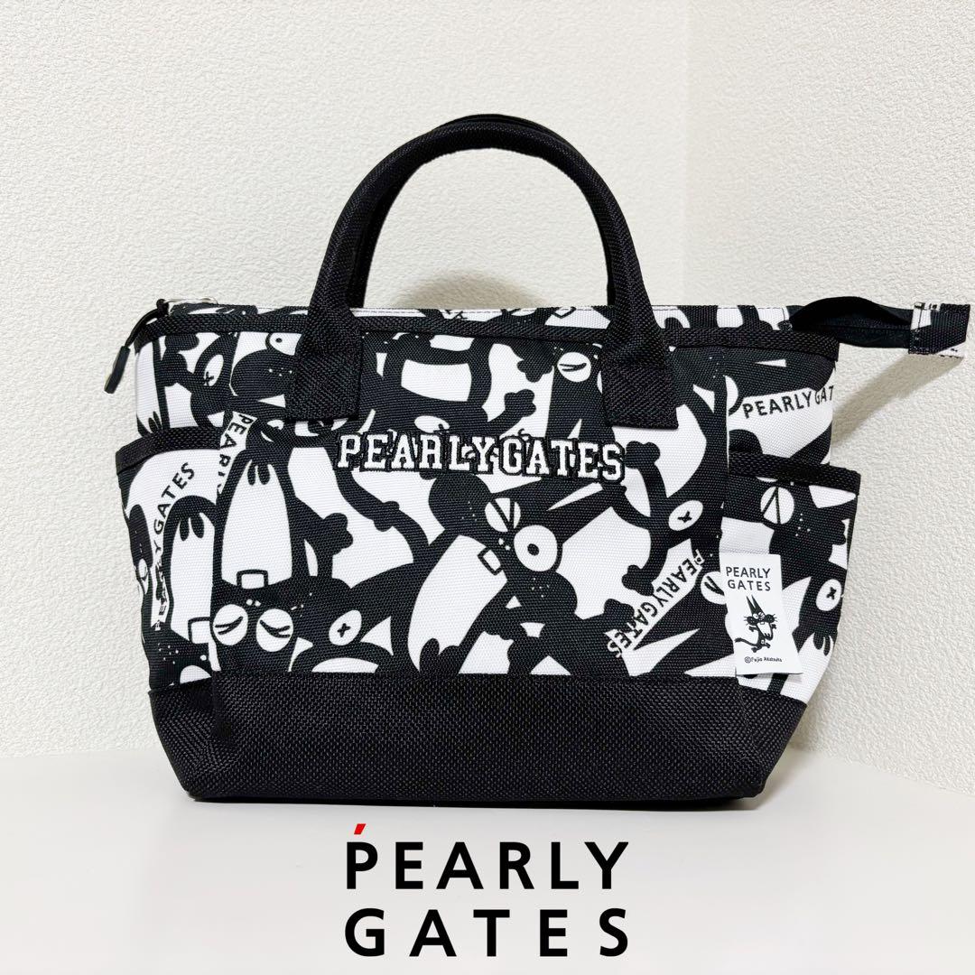 超美品【PEARLY GATES】ニャロメ カートバッグ■送料無料