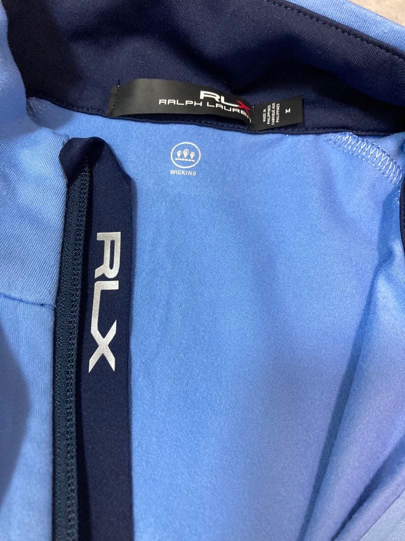 RLX GOLF ゴルフウェア ハーフジップシャツ ロングスリーブ長袖シャツ