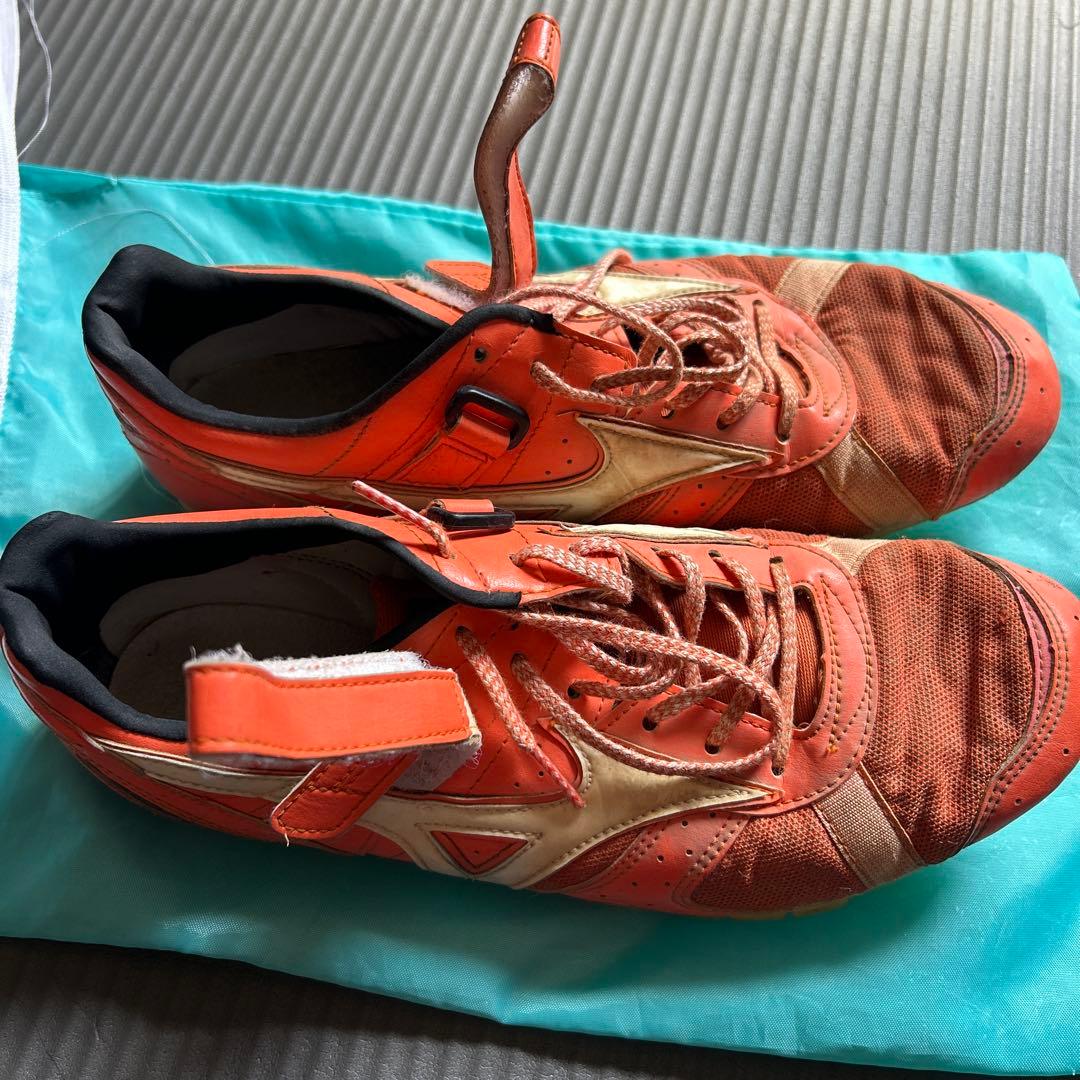 Mizuno スパイクシューズ オレンジ